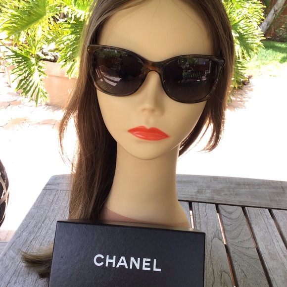 CHANEL Accessories - Authentic New Chanel Sunglasses Havana polarized
